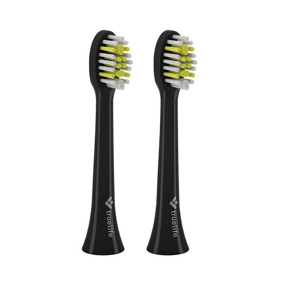 Náhradní hlavice TrueLife SonicBrush Compact Heads Black Sensitive (2 ks) černá

