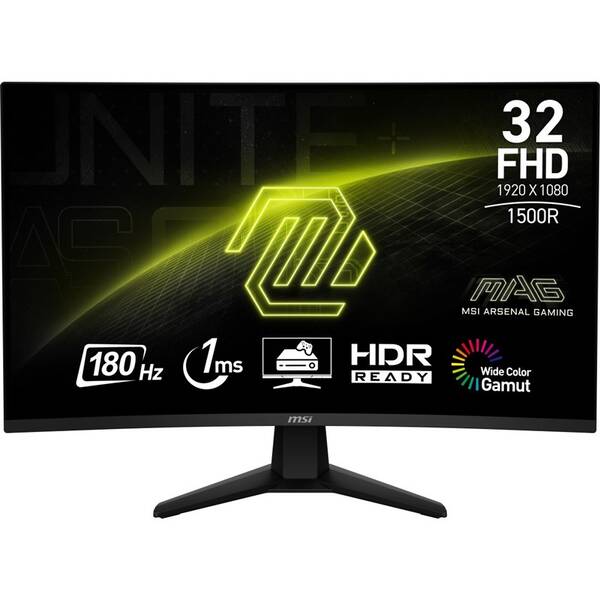 Herní monitor MSI MAG 32C6 černý

