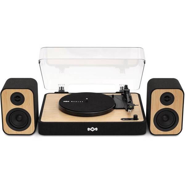 Gramofon Marley Revolution černý/hnědý

