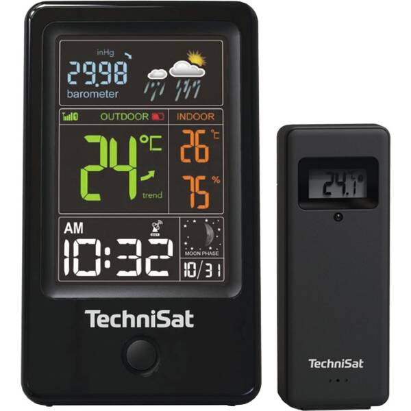 Meteorologická stanice TechniSat IMETEO 400 černá

