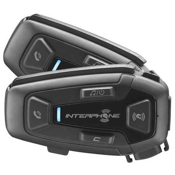 Handsfree Interphone U-COM8R pro uzavřené a otevřené přilby, Twin Pack 

