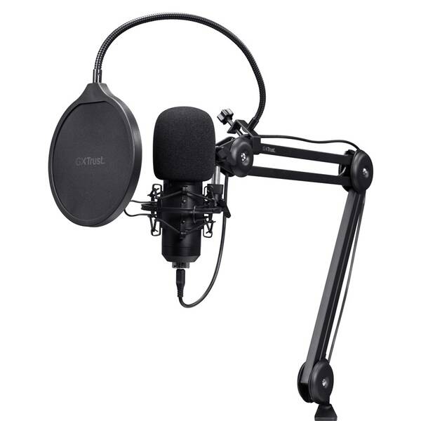 Mikrofon Trust GXT270 Emita II, USB-C černý

