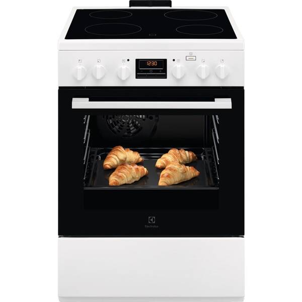 Sklokeramický sporák Electrolux LKR664100W bílý

