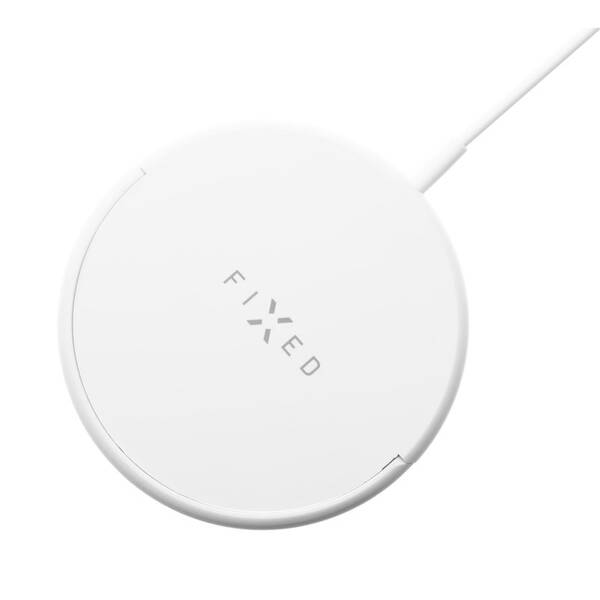 Bezdrátová nabíječka FIXED MagPad s podporou uchycení MagSafe bílá

