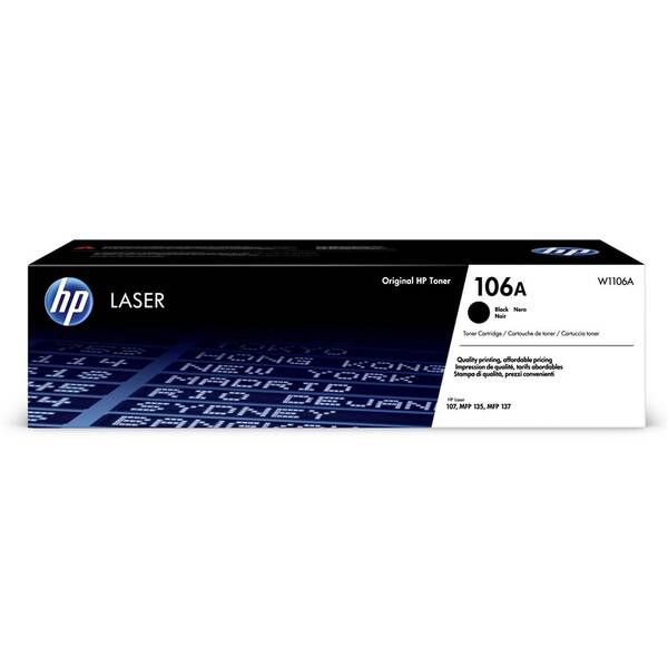 Toner HP 106A, 1 000 stran černý

