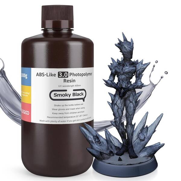 UV resin Elegoo ABS-likeV3 1kg - smoky black 

