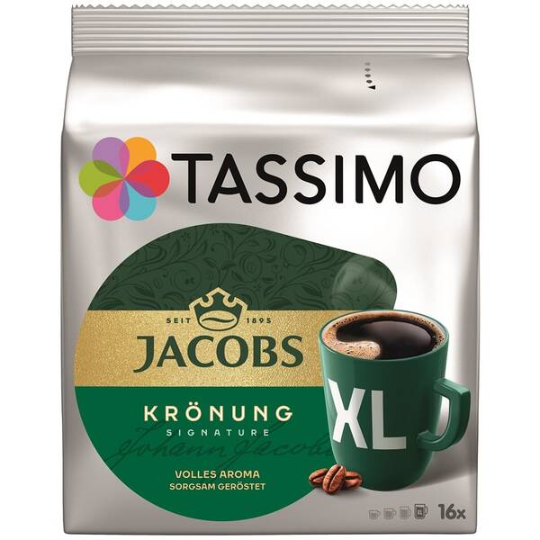 Kapsle pro espressa Tassimo Jacobs Kronung XL (16 ks) 

