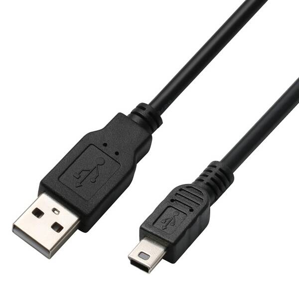 Kabel GoGEN USB A/Mini USB, 3m černý

