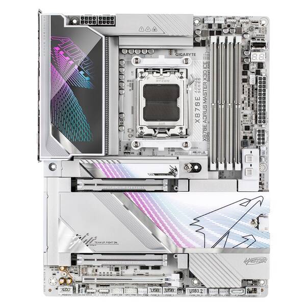 Základní deska GIGABYTE X870E AORUS MASTER X3D ICE 

