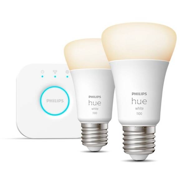 Startovací sada Philips Bluetooth, 9,5W, E27, White, malý Starter kit 

