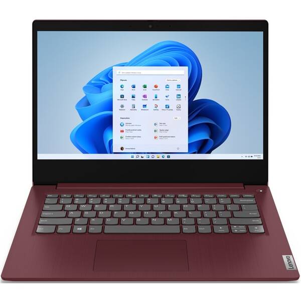 Notebook Lenovo IdeaPad 3 14IGL05 + Microsoft 365 pro jednotlivce červený

