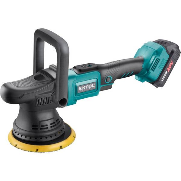 Excentrická leštička EXTOL Industrial SHARE20V 8791844 (s baterií) 

