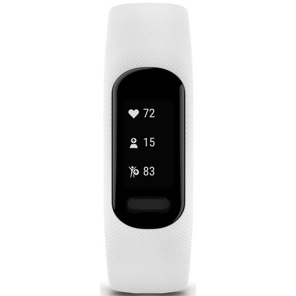 Fitness náramek Garmin vívosmart 5 - velikost S/M bílý

