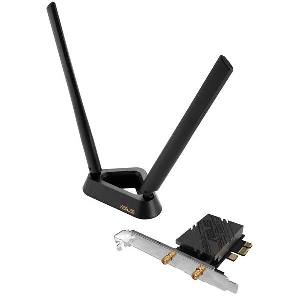 Síťová karta Asus PCE-BE92BT Wi-Fi 7 PCI-E černá

