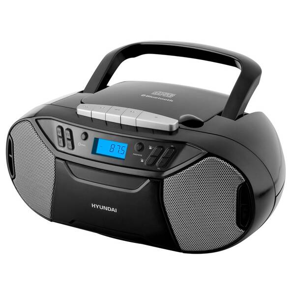 Radiomagnetofon s CD Hyundai TRC 333 AU3BTB černý

