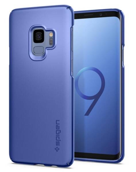 Kryt na mobil Spigen na Samsung Galaxy S9 - coral blue 

