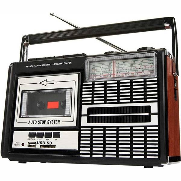 Radiomagnetofon Ricatech PR85 černý

