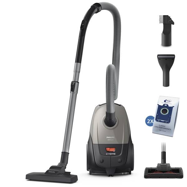 Podlahový vysavač Philips XD2152/12 šedý

