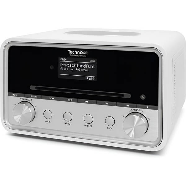 Internetový radiopřijímač s DAB+ TechniSat DIGITRADIO 586 stříbrný/bílý

