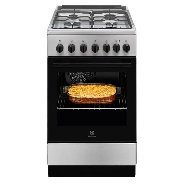 Kombinovaný sporák Electrolux LKK520002X nerez

