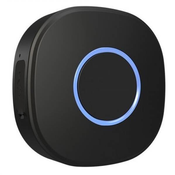 Tlačítko Shelly Button 1, bateriové, WiFi černá

