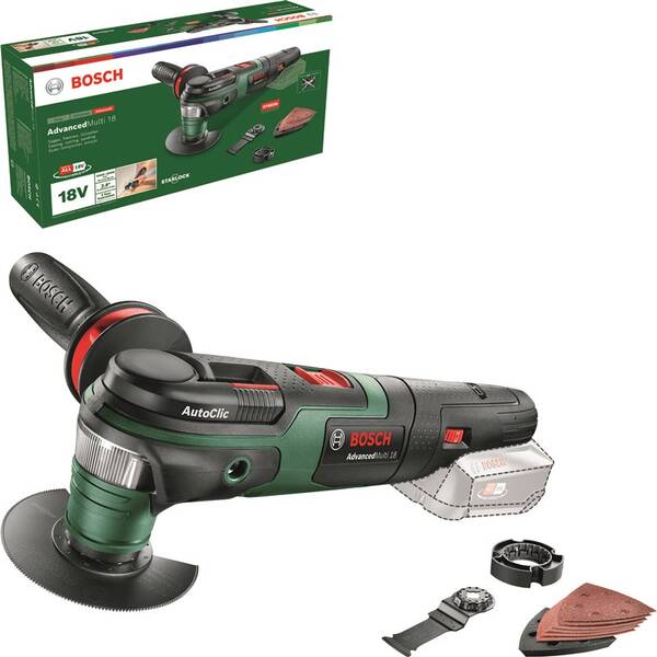 Multibruska Bosch AdvancedMulti 18 (bez baterie) 
