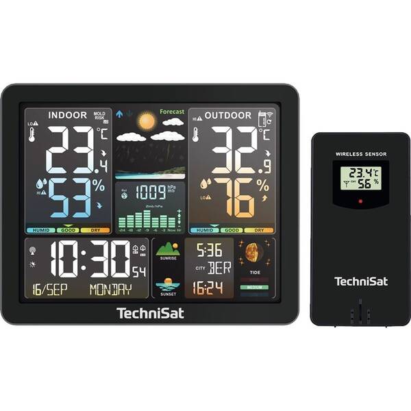Meteorologická stanice TechniSat IMETEO 500 černá

