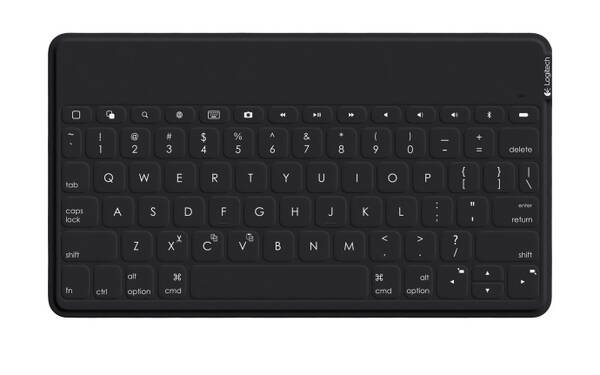 Klávesnice Logitech Bluetooth Folio Keys-To-Go, US černá

