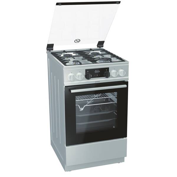 Kombinovaný sporák Gorenje K5352XF MultiAir nerez/ocel


