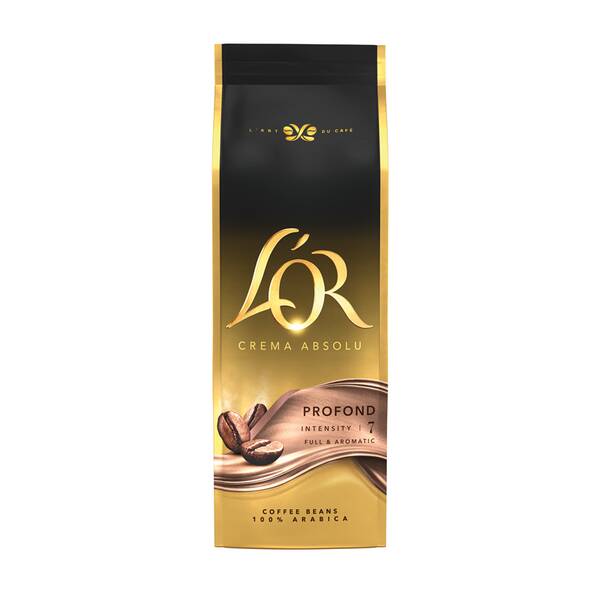Káva zrnková L’OR Crema Absolu Profond 500 g 

