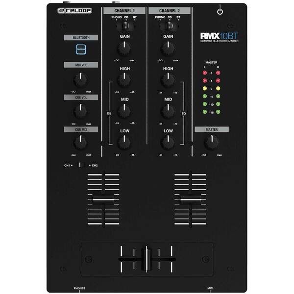 Mixážní pult Reloop RMX-10 BT černý

