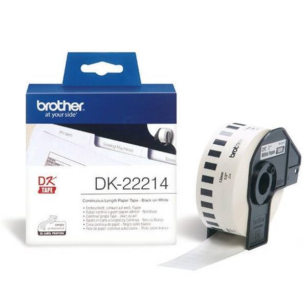 Papírový štítek Brother 12mm x 30,48m 


