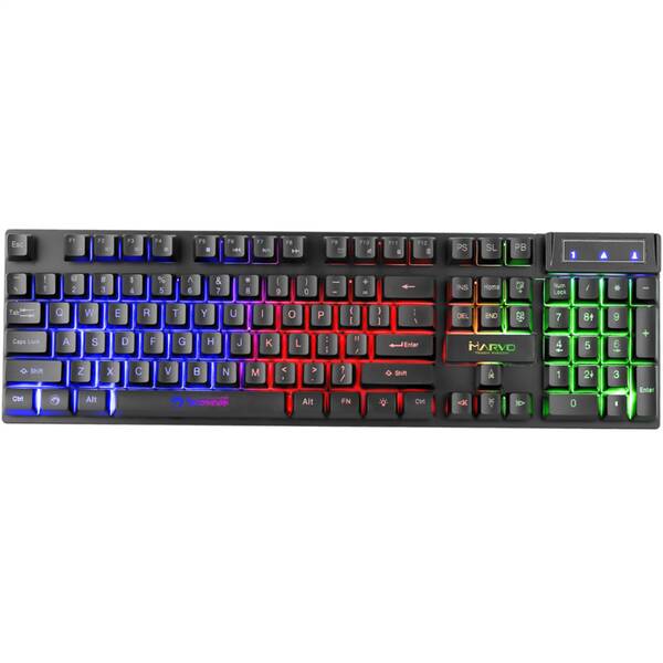 Klávesnice Marvo K605, CZ/SK černá

