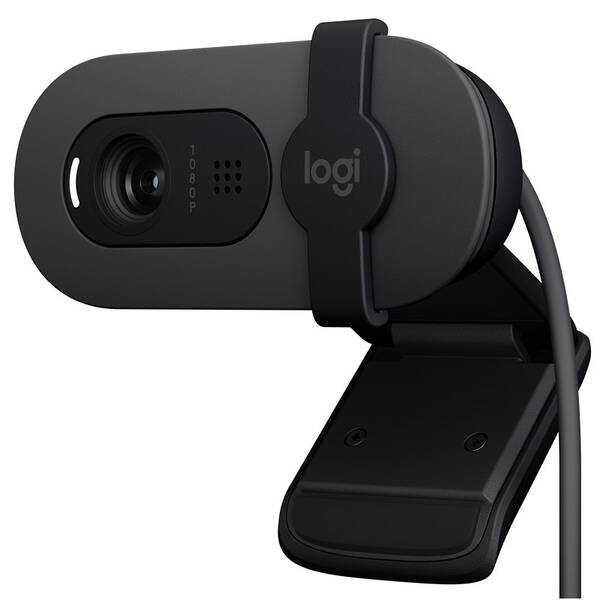 Webkamera Logitech Brio 100 Full HD grafitová

