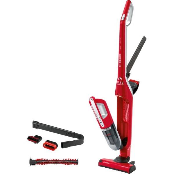 Tyčový vysavač Bosch BBH3ZOO25 Flexxo 25.2V, Serie 4 červený

