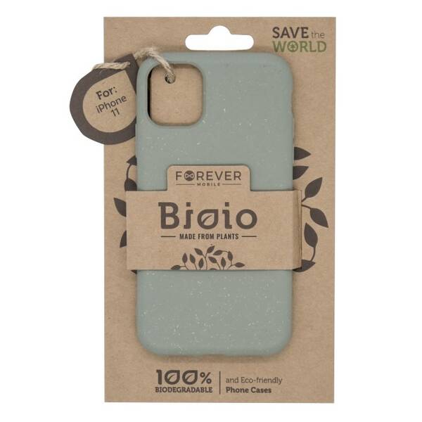 Kryt na mobil Forever Bioio na Apple iPhone 11 zelený

