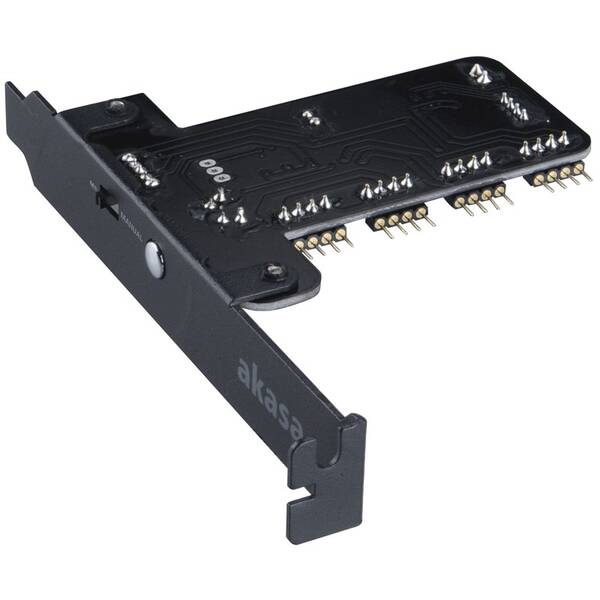 Ovládací panel AKASA Vegas control card RGB 
