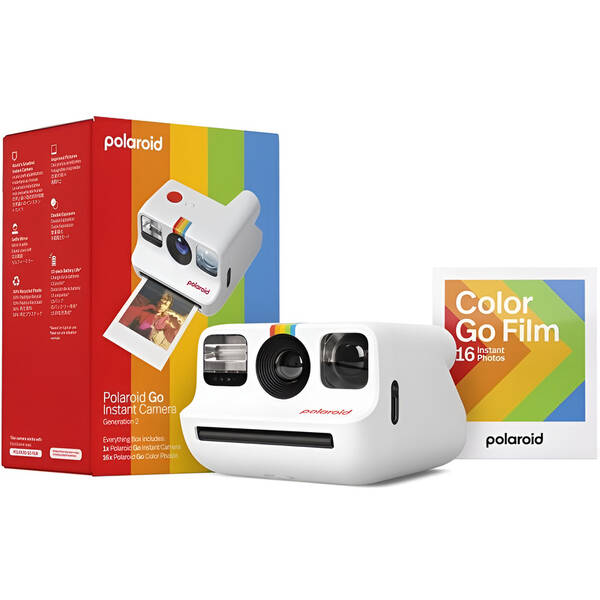 Instantní fotoaparát Polaroid Go Gen 2 E-box bílý

