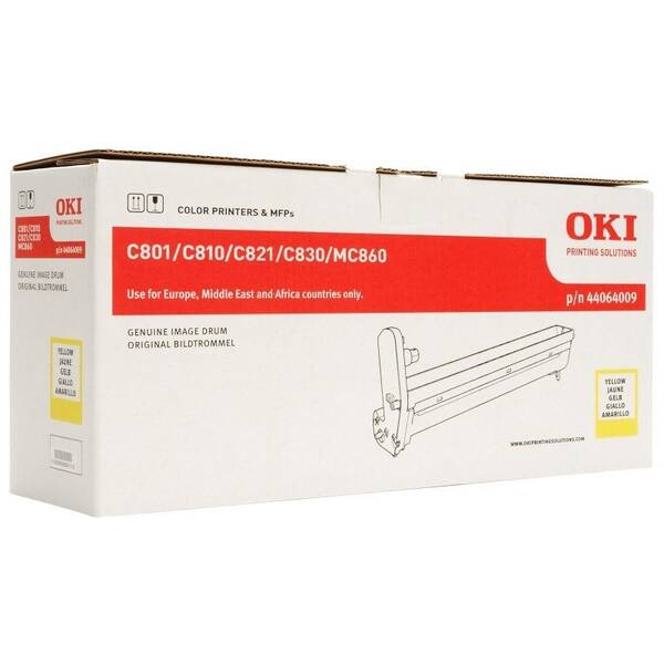 Válec OKI C810/830/MC860, 20000 stran žlutý

