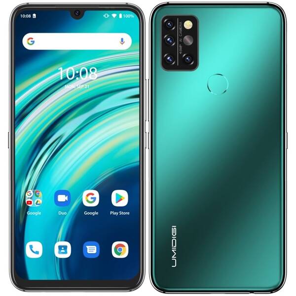 Mobilní telefon UMIDIGI A9 Plus zelený

