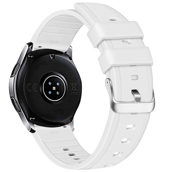 Řemínek RhinoTech univerzální silikonový Quick Release 20mm bílý

