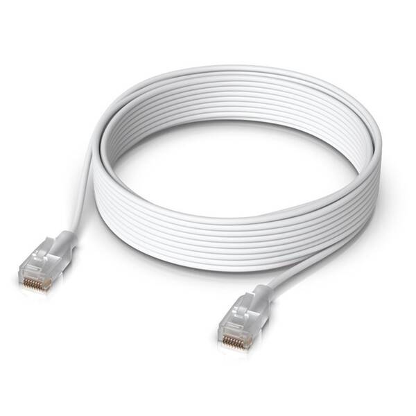 Kabel Ubiquiti UniFi Patch 8m, Cat.6, 2.5Gbps bílý

