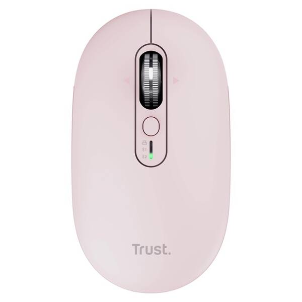 Myš Trust Seron Hyperscroll Slim růžová

