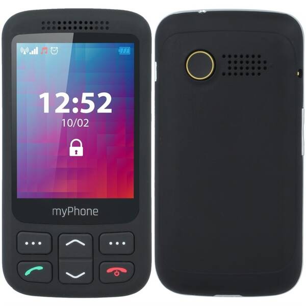 Mobilní telefon myPhone Halo S Senior černý

