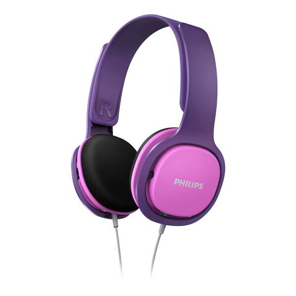 Sluchátka Philips SHK2000 růžová/fialová

