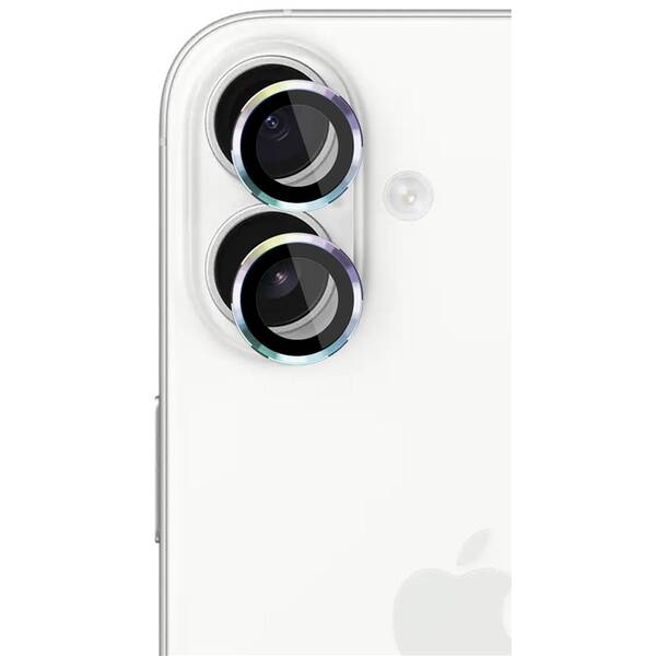 Ochranné sklo čočky fotoaparátu 3mk Lens Protection Pro na Apple iPhone 17 - duhové 

