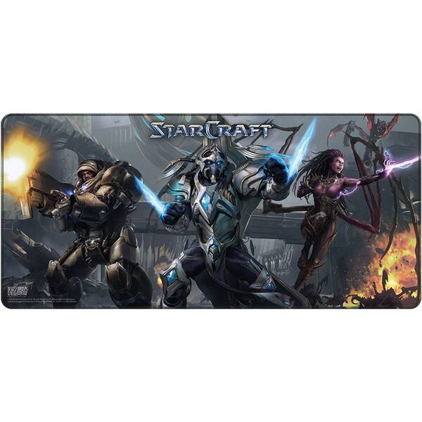 Podložka pod klávesnici a myš FSH Starcraft: Expansion, XL šedá

