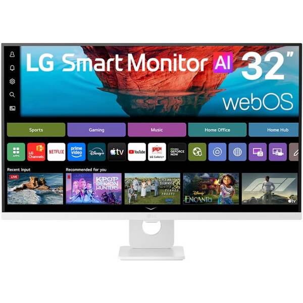 Monitor LG 32U721SB-W bílý

