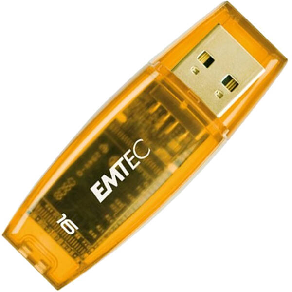 USB Flash Emtec C410 16GB oranžový

