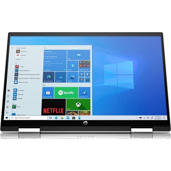 Notebook HP Pavilion x360 14-dy0601nc + Microsoft 365 pro jednotlivce stříbrný

